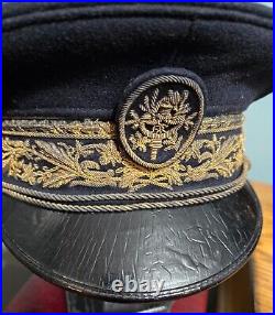 1930s French Diplomat's Visor Cap