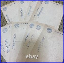 1930s Imperial Japanese Navy Propaganda Postcards Set Voyage in Angry Waves