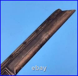 1930s Manchukuo South Manchuria Railway Asia Express Brass Paper Knife with Crest