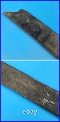 1930s Manchukuo South Manchuria Railway Asia Express Brass Paper Knife with Crest 1930s Manchukuo South Manchuria Railway Asia Express Brass Paper Knife with Crest