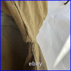 1930s Men Military Private Purchase Button Down Shirt Army WWI WWII WW2 WW1