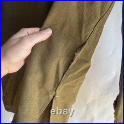 1930s Men Military Private Purchase Button Down Shirt Army WWI WWII WW2 WW1