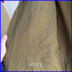 1930s Men Military Private Purchase Button Down Shirt Army WWI WWII WW2 WW1