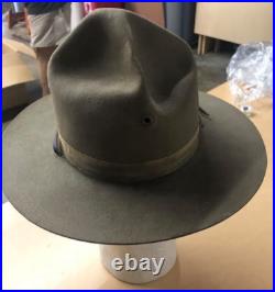 1930s Original Marine Corps Campaign hat with EGA