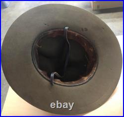 1930s Original Marine Corps Campaign hat with EGA