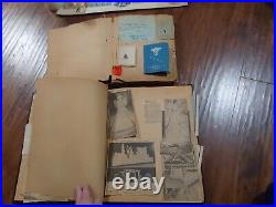 1930s US Coast Guard Sailor Archive Presidential Certificates Scrapbooks Yale