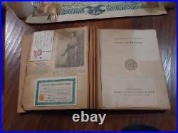 1930s US Coast Guard Sailor Archive Presidential Certificates Scrapbooks Yale