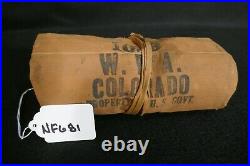 1930s WPA Colorado First Aid Kit Roll CCC Civilian Conservation Corps Issue RARE