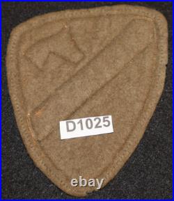 1930s / WW2 US Army 1st Cavalry Division SSI Shoulder Patch Philippine Felt Made