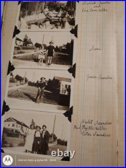 1930s photo album USMC Marines aviation airplane? Aerial military