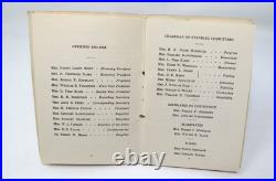 1931 1932 United Daughters Confederacy Pittsburgh Chapter 1605 Year Book Names