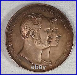1931 German Wilhelm Konig Augusta Kon Silver Medallion