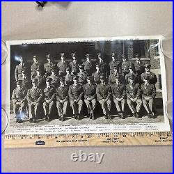 1932-3 Us Army Quartermaster Corps Officers Class Vintage Photo Philadelphia Pa