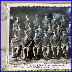 1932-3 Us Army Quartermaster Corps Officers Class Vintage Photo Philadelphia Pa