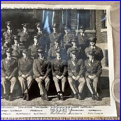 1932-3 Us Army Quartermaster Corps Officers Class Vintage Photo Philadelphia Pa