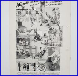 1932 German Auer DEGEA Gas Mask Training Oranienburg Gasschutzschule Prewar Book