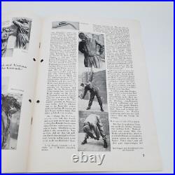1932 German Auer DEGEA Gas Mask Training Oranienburg Gasschutzschule Prewar Book
