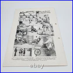 1932 German Auer DEGEA Gas Mask Training Oranienburg Gasschutzschule Prewar Book