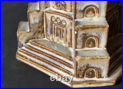 1932 Imperial Japanese Army Manchuria Memorial Tower with Battlefield Sand