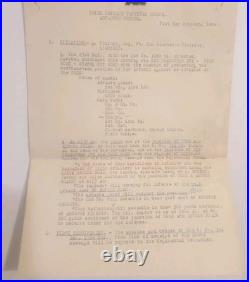 1932 US Army Early Tank Training Ft Sam Houston San Antonio Streets