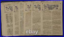 1932 vintage FORT GEORGE G. MEADE newsletters 27 issues THE DEFENDER + 2 BLANKS