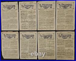 1932 vintage FORT GEORGE G. MEADE newsletters 27 issues THE DEFENDER + 2 BLANKS