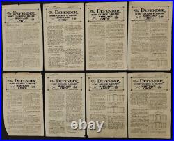 1932 vintage FORT GEORGE G. MEADE newsletters 27 issues THE DEFENDER + 2 BLANKS