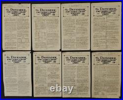 1932 vintage FORT GEORGE G. MEADE newsletters 27 issues THE DEFENDER + 2 BLANKS