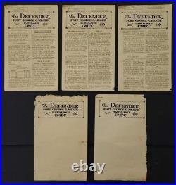 1932 vintage FORT GEORGE G. MEADE newsletters 27 issues THE DEFENDER + 2 BLANKS