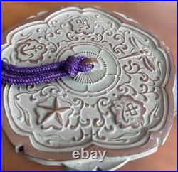 1933 Imperial Japanese Army Veterans Commemorative Paperweight Loyalty Japan