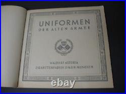 1933 Waldorf Astoria German Army Uniformen Book- 312 cards, series 1-26 complete