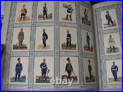 1933 Waldorf Astoria German Army Uniformen Book- 312 cards, series 1-26 complete