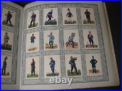 1933 Waldorf Astoria German Army Uniformen Book- 312 cards, series 1-26 complete