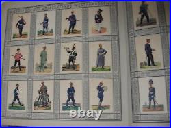 1933 Waldorf Astoria German Army Uniformen Book- 312 cards, series 1-26 complete