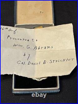 1934 316th Infantry Identified CMTC Medal in Original Box