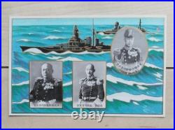 1934 Imperial Japanese Navy Grand Maneuvers Commemorative Postcards Set