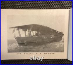 1934 Imperial Japanese Navy Warships Photo Album Nagato / Mutsu, Carriers Akagi