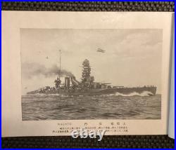 1934 Imperial Japanese Navy Warships Photo Album Nagato / Mutsu, Carriers Akagi