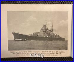 1934 Imperial Japanese Navy Warships Photo Album Nagato / Mutsu, Carriers Akagi