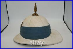 1934 Nova Scotia Canada Princess Louise Fusiliers Infantry Regiment Pith Helmet