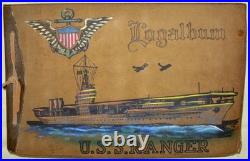 1934 USS Ranger CV-4 Shakedown Cruise Photo Log Album. Historically Significant