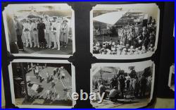 1934 USS Ranger CV-4 Shakedown Cruise Photo Log Album. Historically Significant
