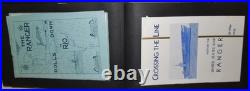 1934 USS Ranger CV-4 Shakedown Cruise Photo Log Album. Historically Significant
