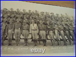 1935 & 1936 PHOTOS Co'K' 157th INFANTRY Camp Geo West COLORADO NATIONAL GUARD