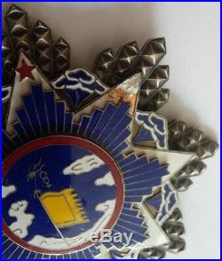 1935 China Order of the Resplendent Banner & Cloud Breast Star Grand Cross Medal