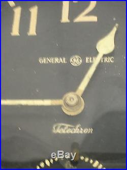 1935 US Navy General Electric Telechron Large Ships Clock