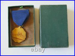 1935 US Navy USS West Virginia Competition Award Medal Ship Sunk Pearl Harbor