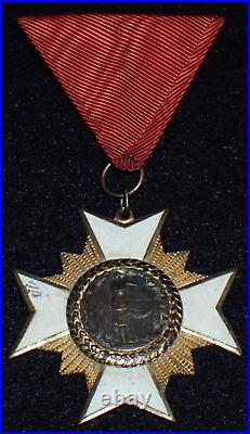 1936 Austrian or German Schützen Shooting Award Medal'KOPF 1936' Enamel, Scarce
