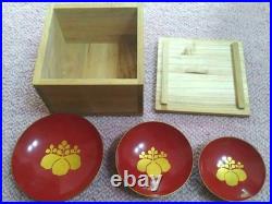 1936 IJA 18th Infantry Regt Victory Sake Cup Set Later Saipan Guam Unit