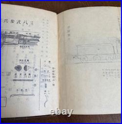 1936 Imperial Japanese Army Railroad Engineer Manual with Diagrams & Maps